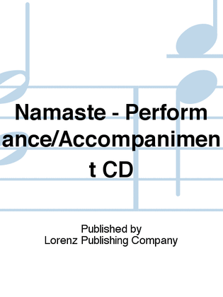 Book cover for Namasté - Performance/Accompaniment CD