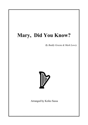 Mary, Did You Know?