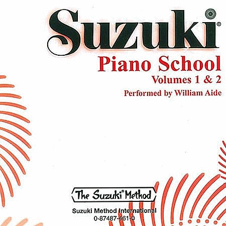 Suzuki Piano School, Volumes 1 and 2 - Compact Disc