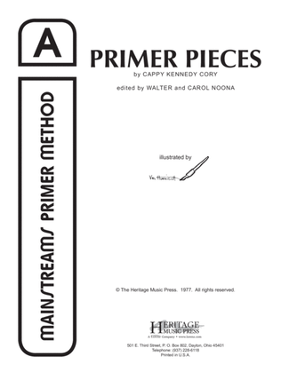 Book cover for Mainstreams - Primer Pieces A