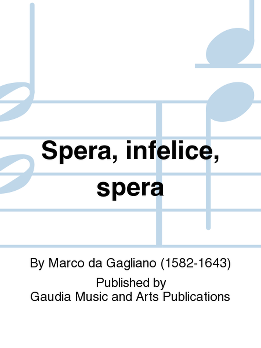 Spera, infelice, spera