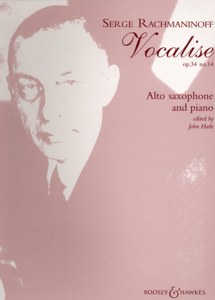 Book cover for Vocalise Op. 34, No. 14