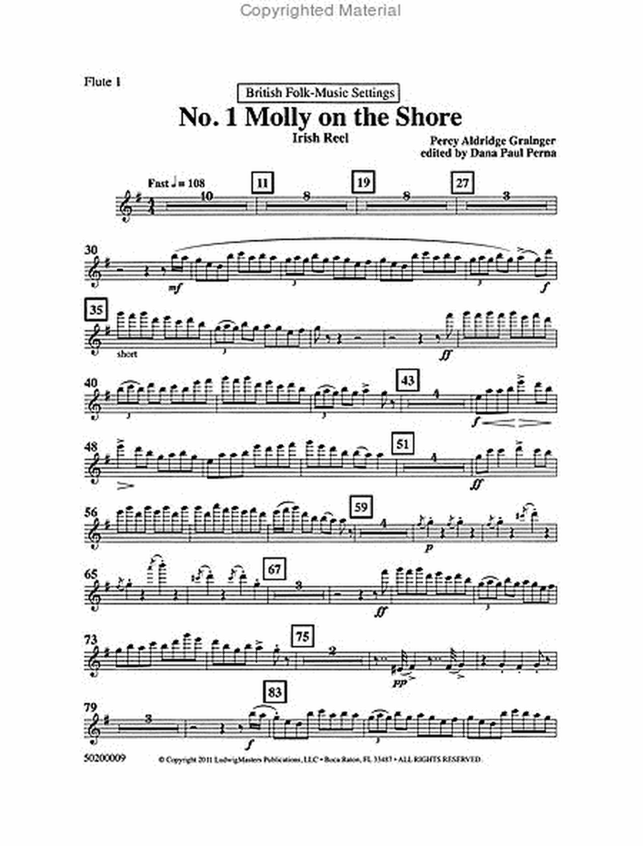 Molly on the Shore  Sheet Music