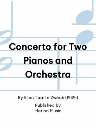 Concerto for Two Pianos and Orchestra