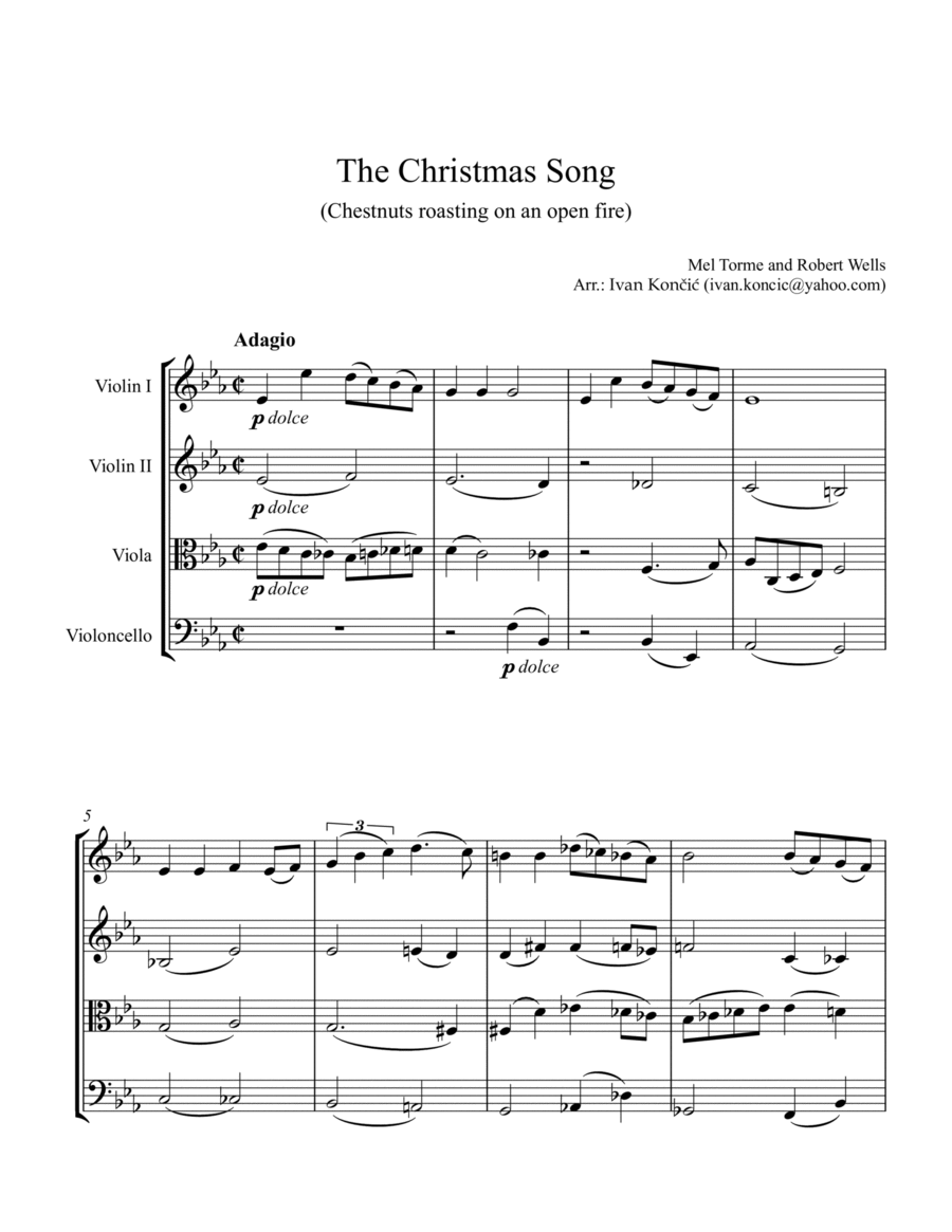 The Christmas Song (chestnuts Roasting On An Open Fire)