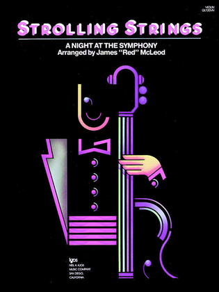 Book cover for Night At The Symphony - A-Violin