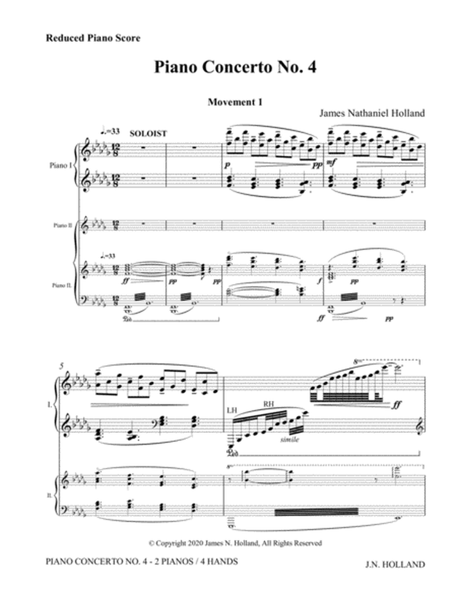 Piano Concerto No. 4 "The Bells" 2 Pianos, 4 Hands image number null