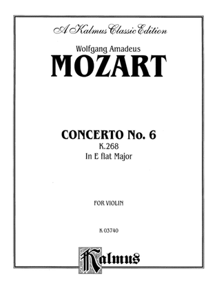 Mozart: Violin Concerto No. 6 in E flat Major, K. 268