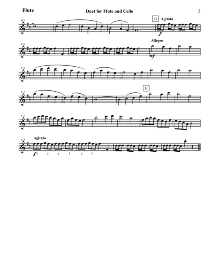 Duet Op. 17D for Flute and Cello image number null