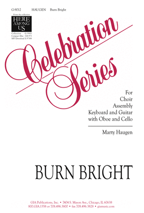 Book cover for Burn Bright - Guitar edition