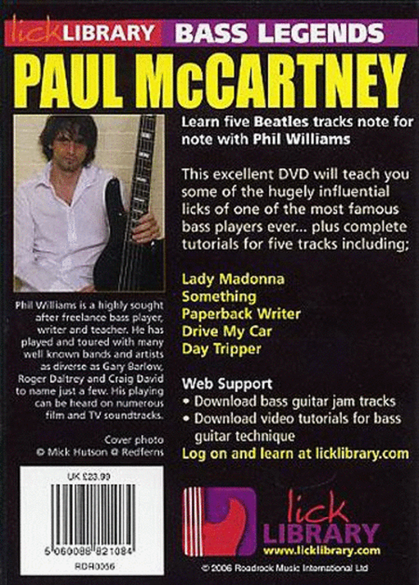 Bass Legends - Paul McCartney