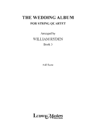 Book cover for Wedding Album for String Quartet, Book 3