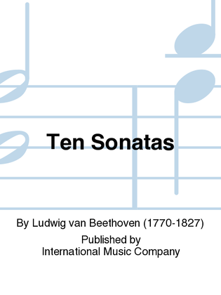 Book cover for Ten Sonatas