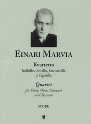 Book cover for Quartet For Flute, Oboe, Clarinet & Bassoon (Parts)