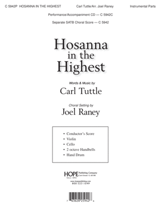 Book cover for Hosanna in the Highest