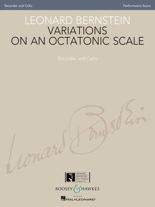 Book cover for Variations on an Octatonic Scale