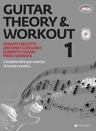 Book cover for Guitar Theory & Workout 1