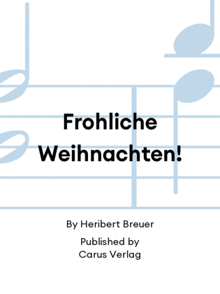 Book cover for Frohliche Weihnachten!