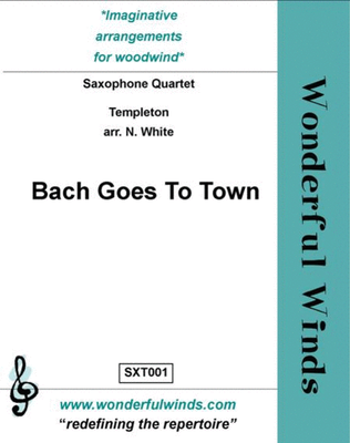 Book cover for Bach Goes To Town