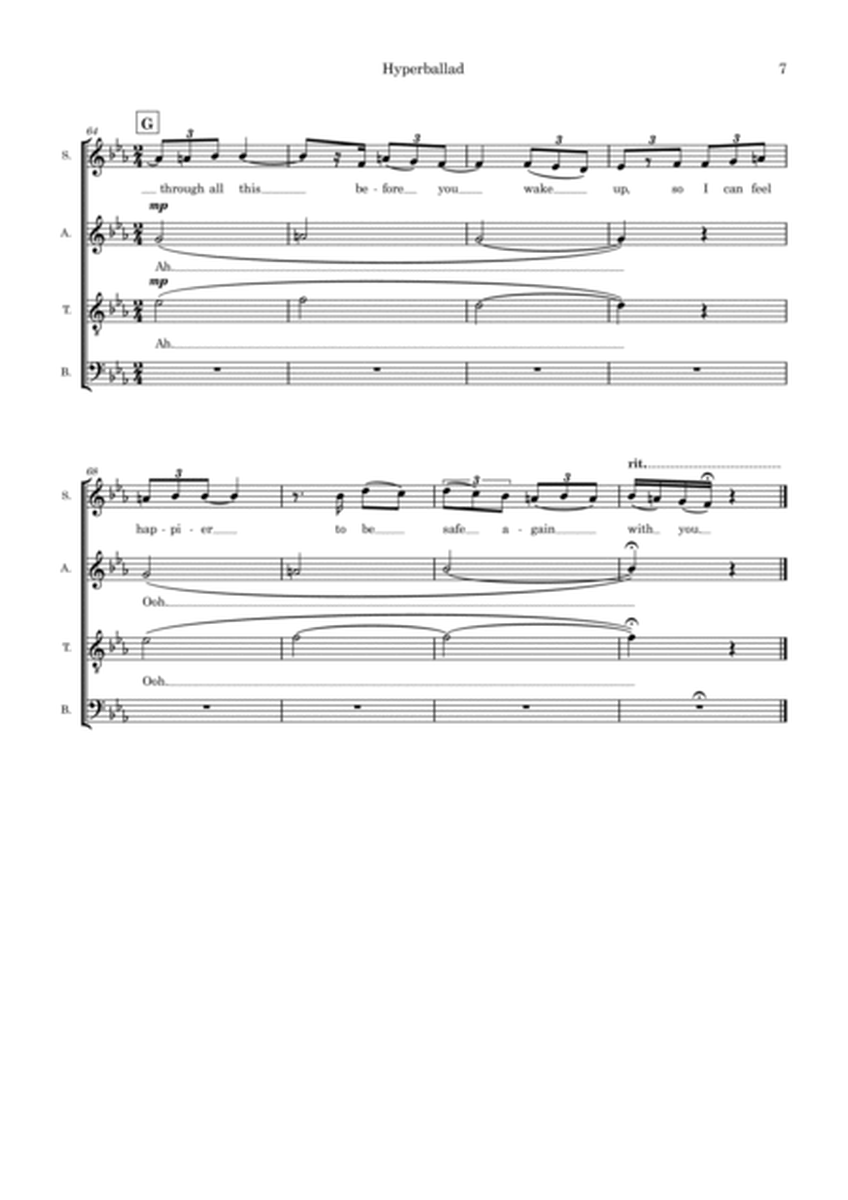 Hyperballad (arr. Ed Aldcroft)