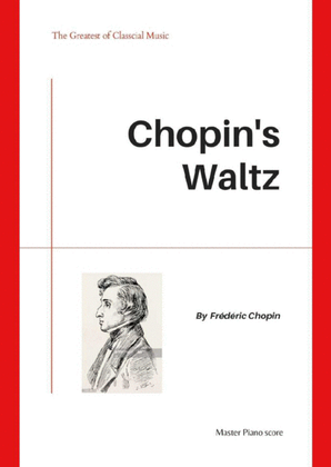 Book cover for Waltz in D-flat Major, Op. 70, No. 3 for piano solo