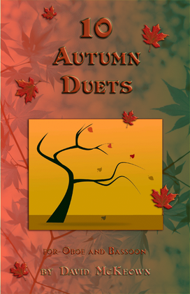 Book cover for 10 Autumn Duets for Oboe and Bassoon