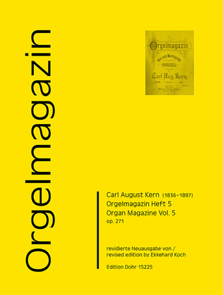 Orgelmagazin Heft 5 op. 271