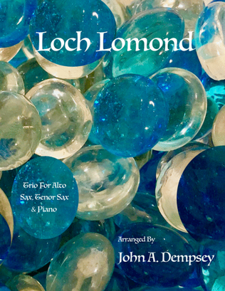 Book cover for Loch Lomond (Trio for Alto Sax, Tenor Sax and Piano)