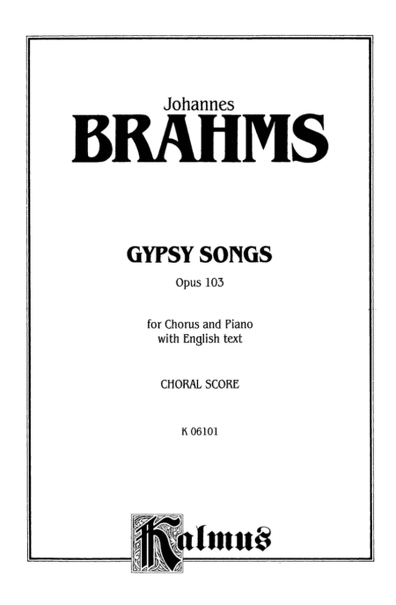 Gypsy Songs, Op. 103