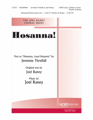 Book cover for Hosanna!