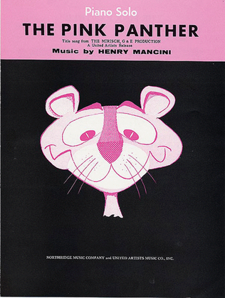 Book cover for The Pink Panther