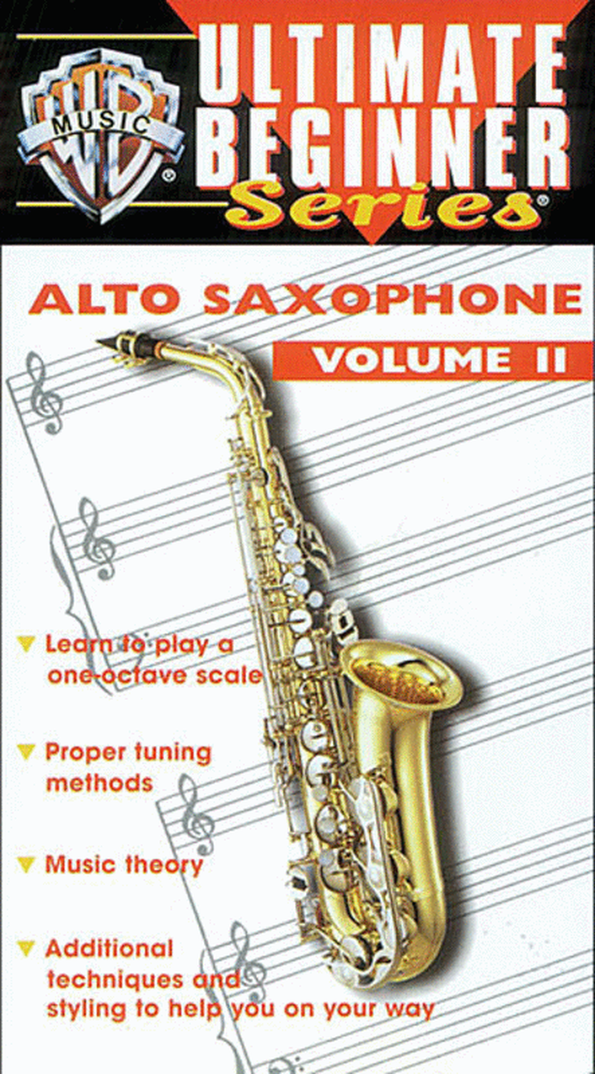 Ultimate Beginners Series Video - Alto Sax Volume II (VHS)