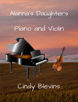 Book cover for Alanna's Daughters, for Piano and Violin