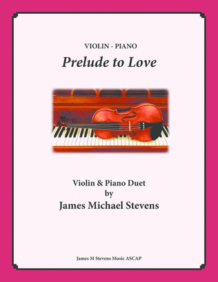 Book cover for Prelude to Love - Romantic Violin