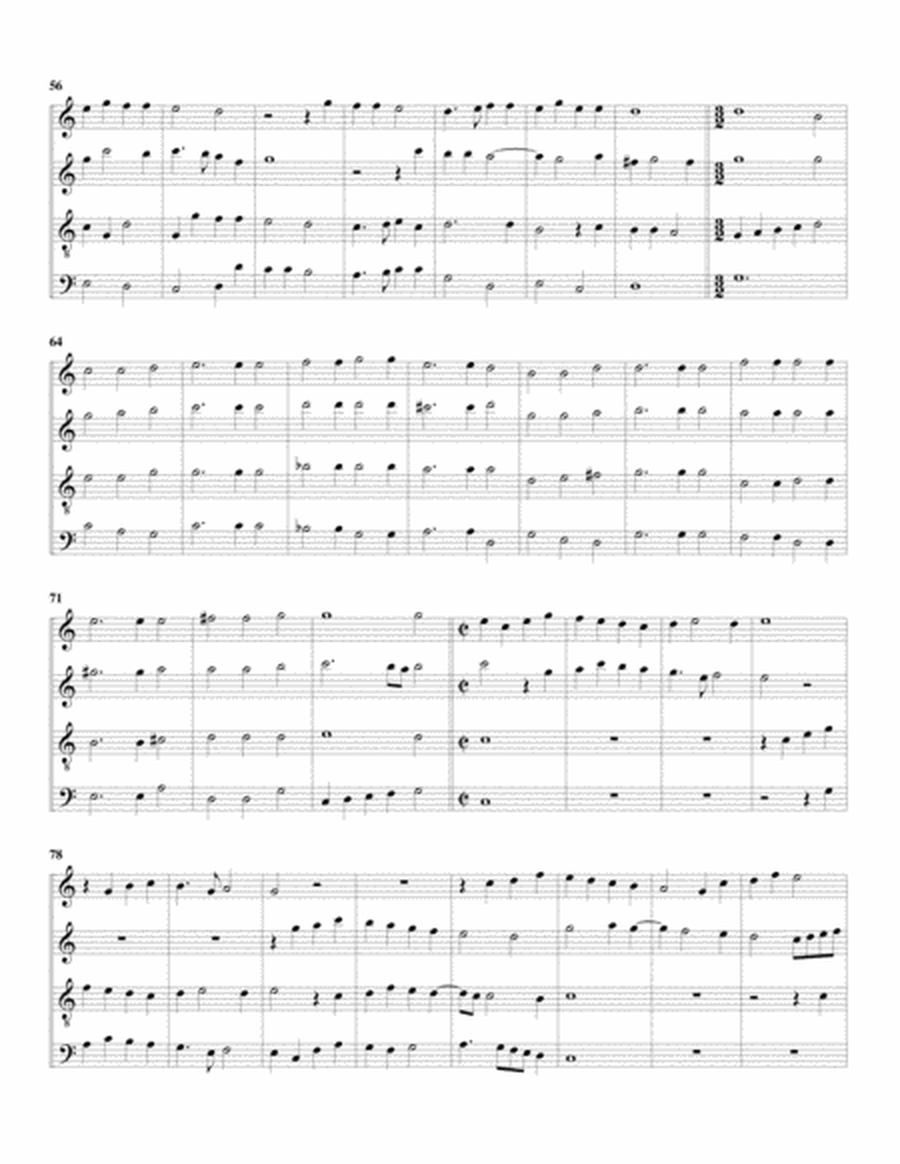 La Ghirardella a4 (Canzoni da suonare,1616, no.1) (arrangement for 4 recorders)
