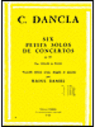 Book cover for Petit solo de concerto Op. 141 No. 5 en Re maj.