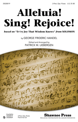 Book cover for Alleluia! Sing! Rejoice!