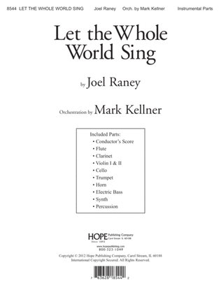 Book cover for Let the Whole World Sing