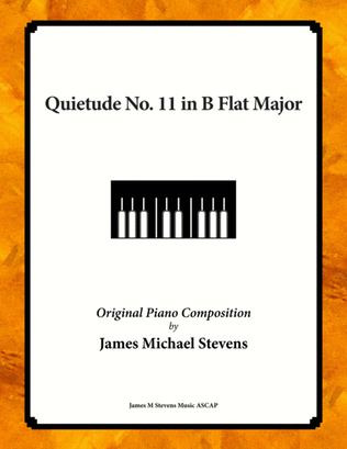 Book cover for Quietude No. 11 in B Flat Major