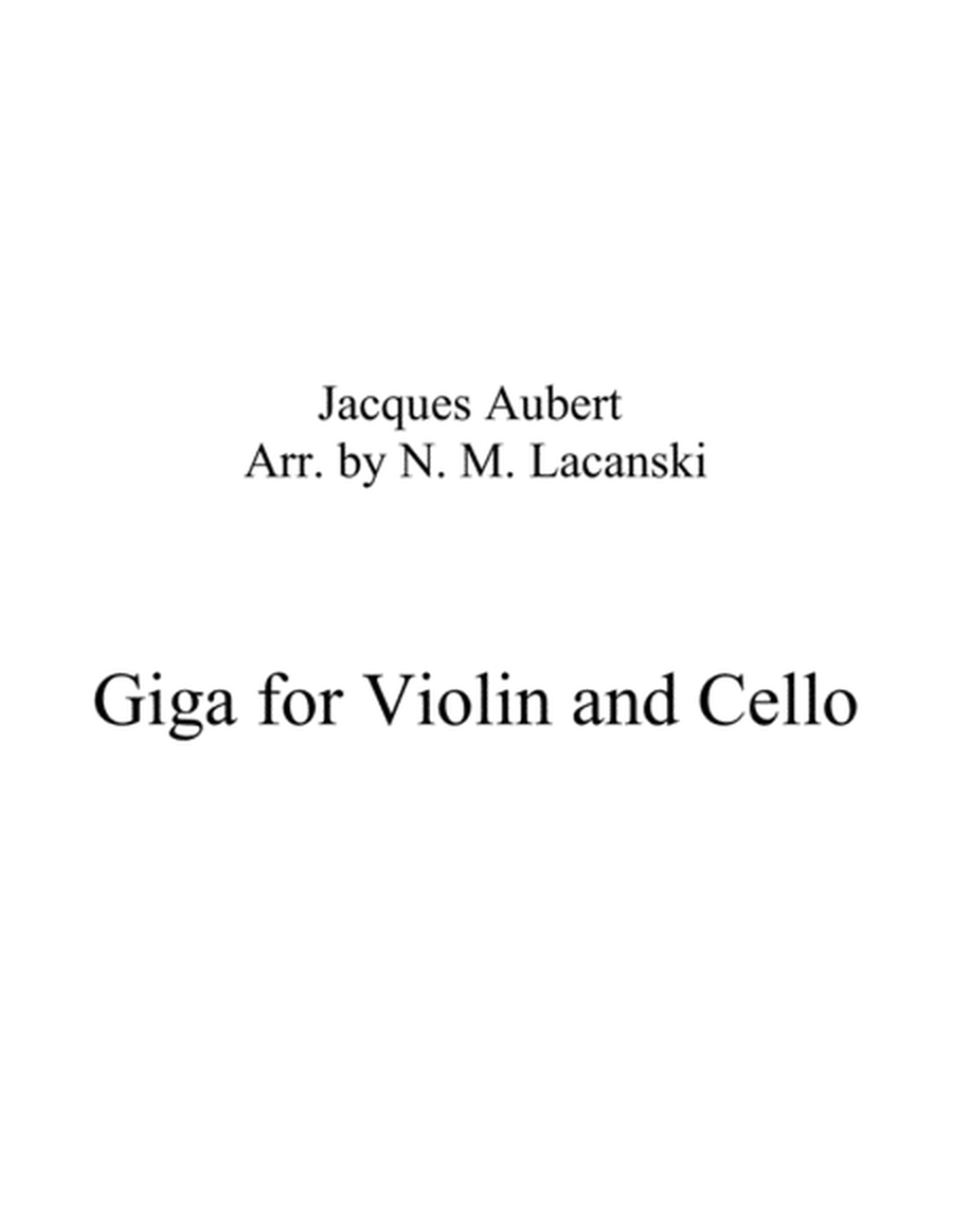 Giga for Violin and Cello