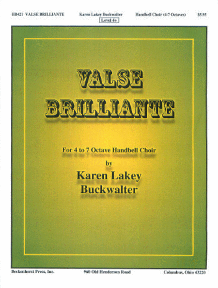 Karen Lake Buckwalter : Valse Brillante