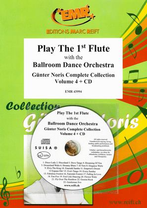 Book cover for Play The 1st Flute With The Ballroom Dance Orchestra Vol. 4