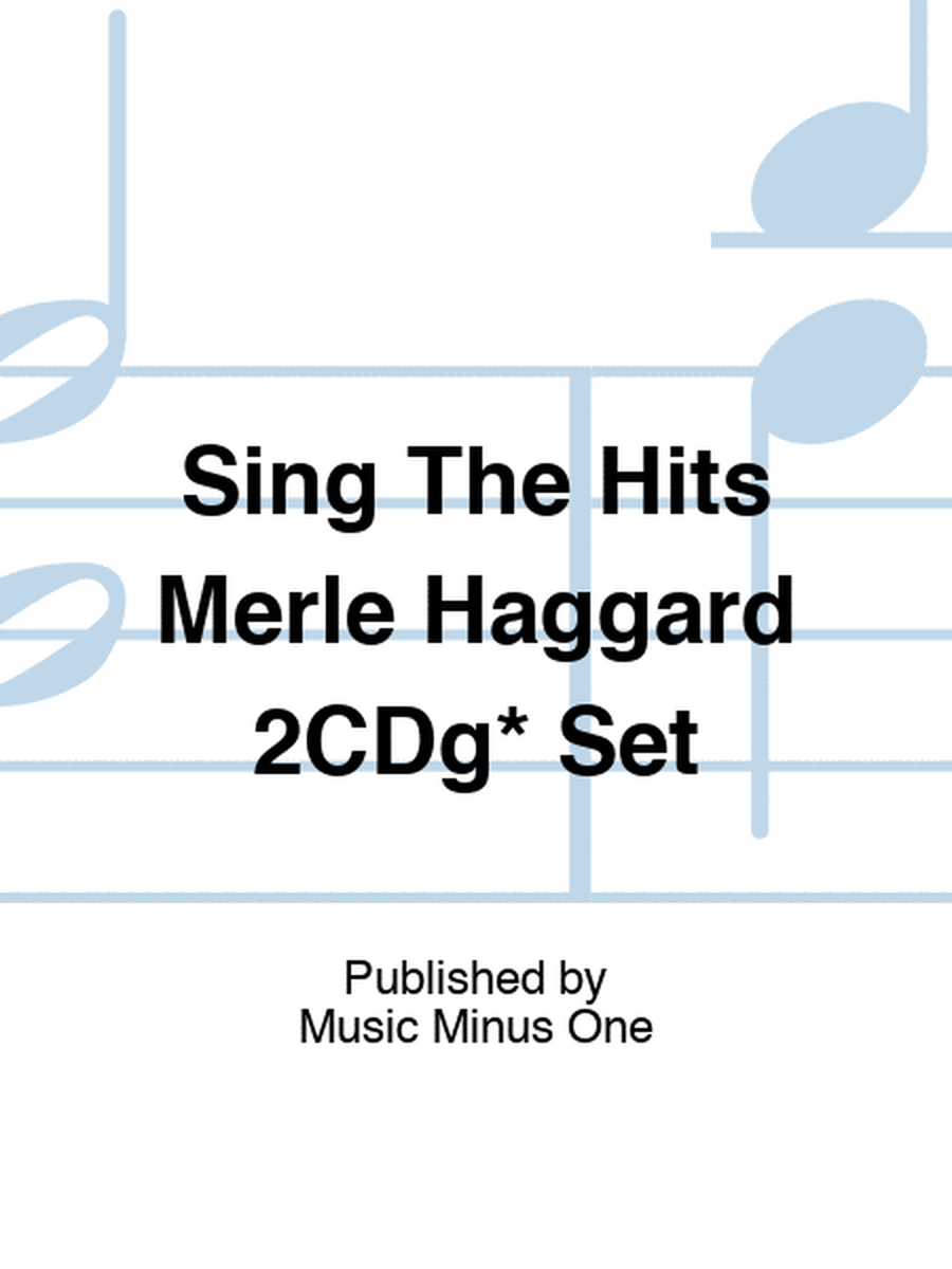 Sing The Hits Merle Haggard 2CDg* Set