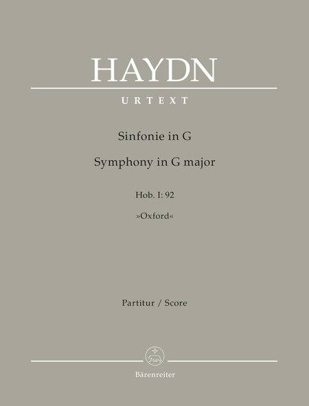 Symphony G major Hob. I:92  Oxford 