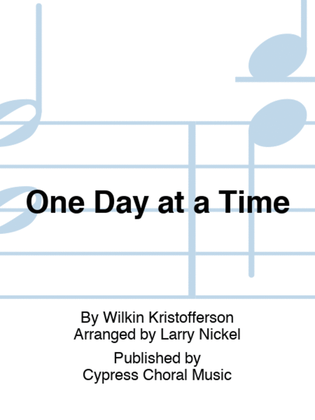 Book cover for One Day at a Time