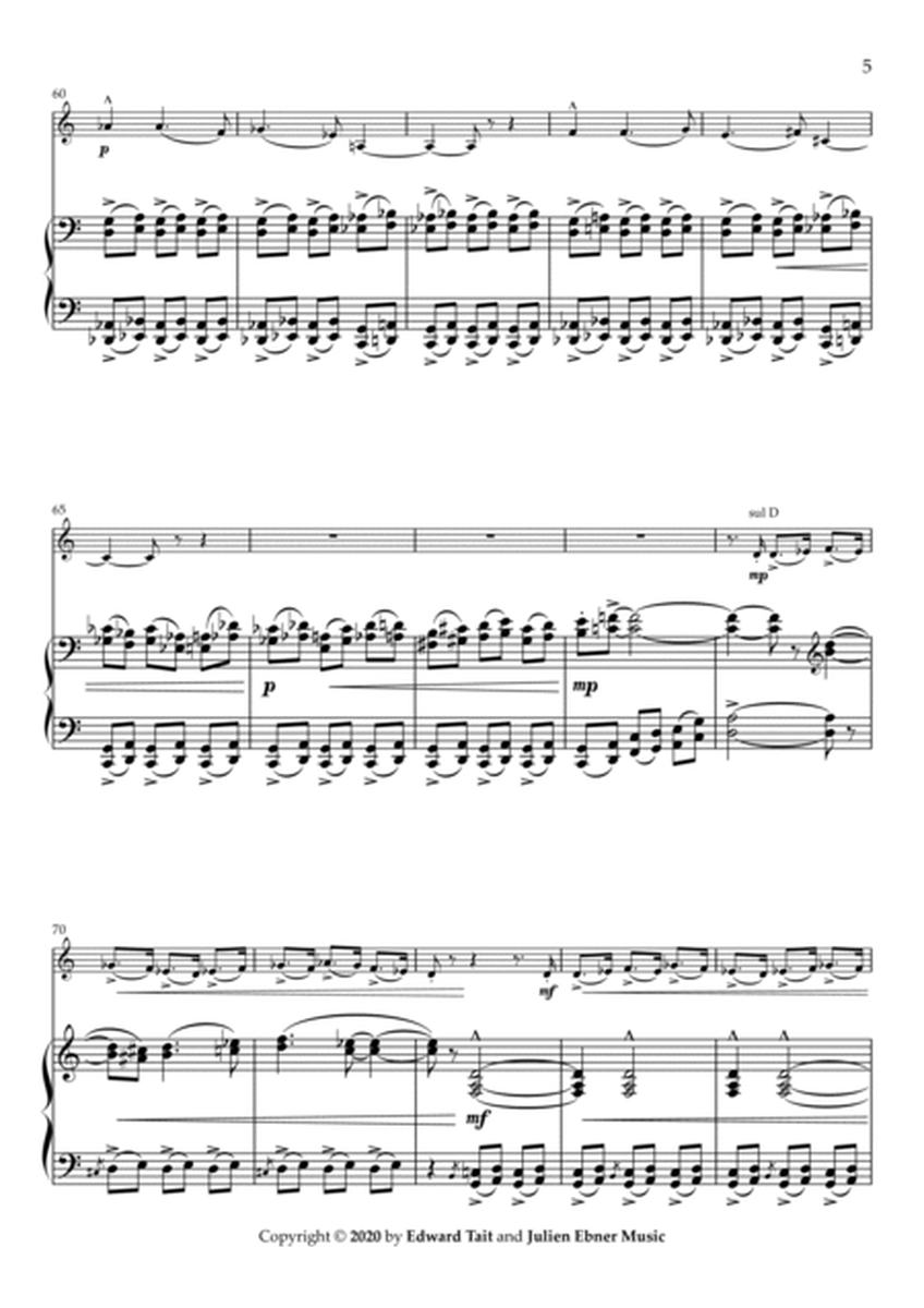Prelude for Violin and Piano (Op. 3) – Score