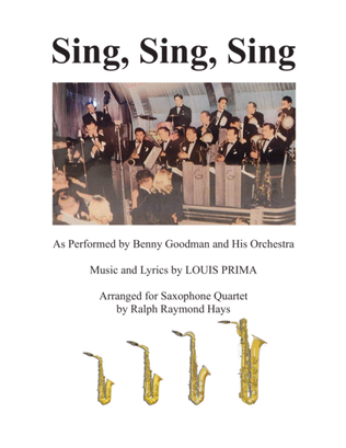 Book cover for Sing, Sing, Sing