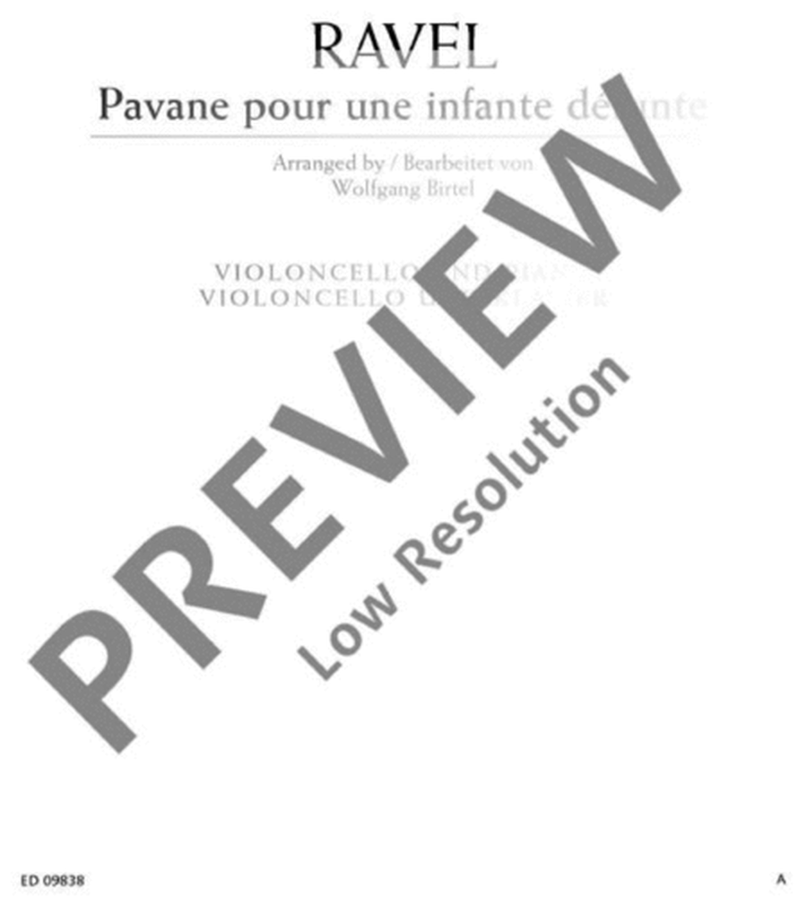 Pavane pour une infante défunte