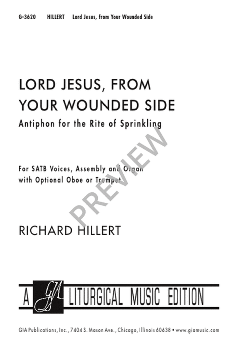 Lord Jesus, from Your Wounded Side image number null