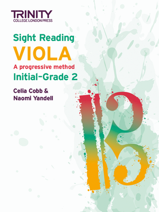 Book cover for Sight Reading Viola: Initial-Grade 2